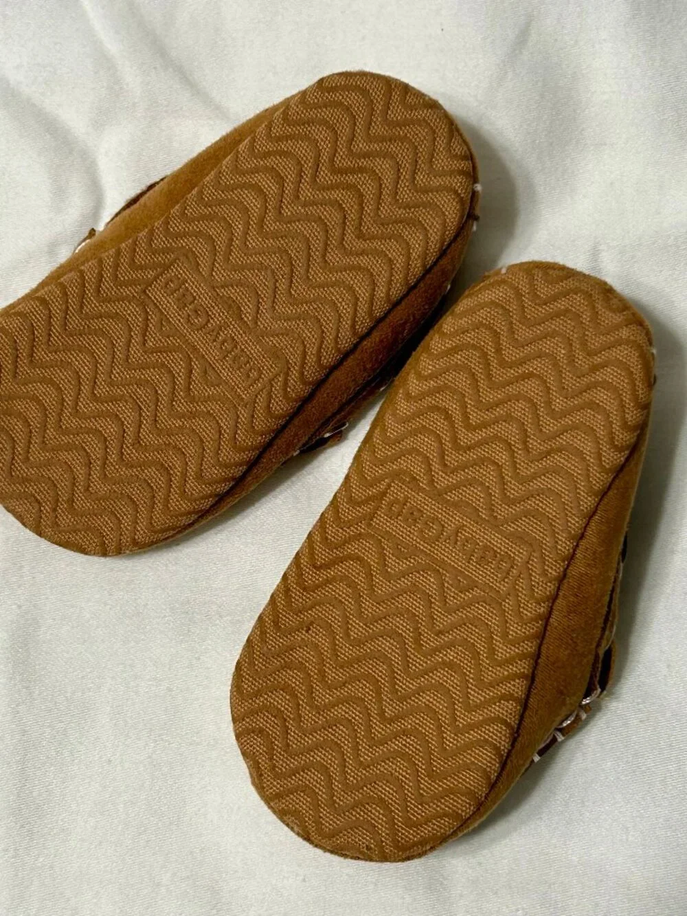 3-6 month Baby Gap Brown Moccasins Excellent condition